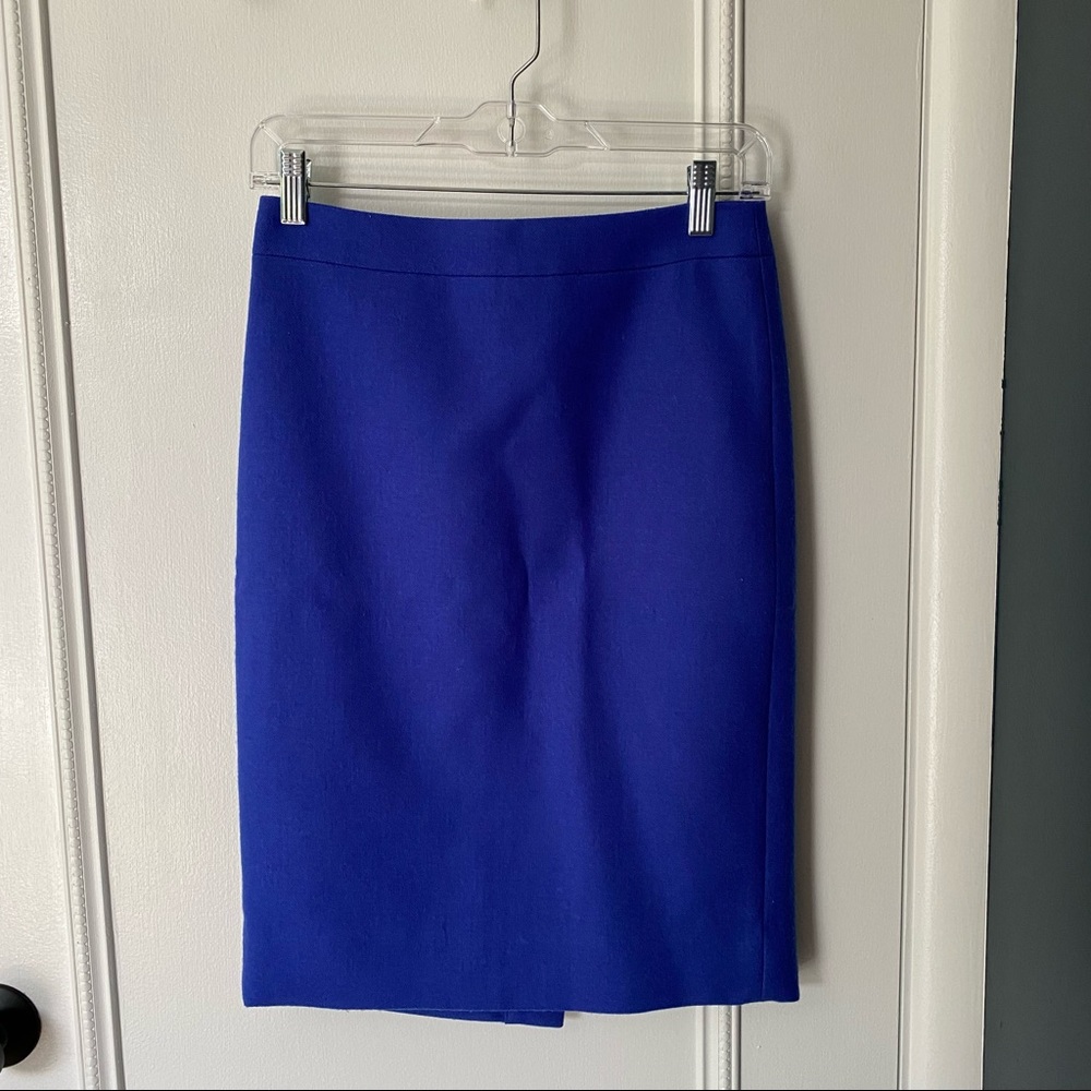 J.Crew No. 2 Wool Pencil - 00 - Cobalt Blue